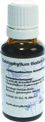 CAULOPHYLLUM D 6 Dilution 20 ml