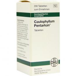 CAULOPHYLLUM PENTARKAN Tabletten 200 St Tabletten