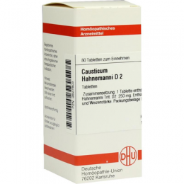 CAUSTICUM HAHNEMANNI D 2 Tabletten 80 St