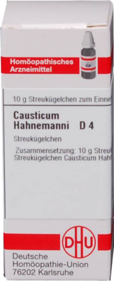 CAUSTICUM HAHNEMANNI D 4 Globuli 10 g