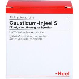 CAUSTICUM INJEEL S Ampullen 10 St.