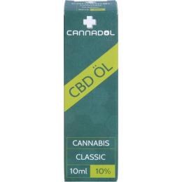 CBD 10% Bio Cannadol Hanfextrakt Classic Tropfen 10 ml