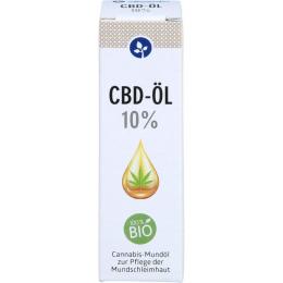 CBD ÖL 10% Bio Vollspektrum Mundöl neutral 10 ml