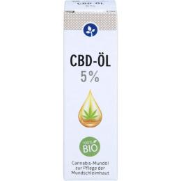CBD ÖL 5% Bio Vollspektrum Mundöl neutral 10 ml