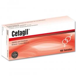 Ein aktuelles Angebot für Cefagil Tabletten 100 St Tabletten Liebe, Lust & Sexualität - jetzt kaufen, Marke Cefak KG.