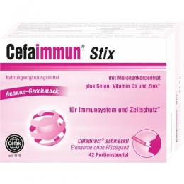 CEFAIMMUN Stix Granulat 42 St.