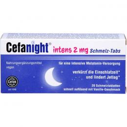 CEFANIGHT intens 2 mg Schmelz-Tabs 20 St.