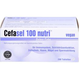 CEFASEL 100 nutri Selen-Tabs 200 St. (57 g)