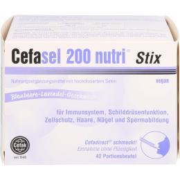CEFASEL 200 nutri Stix Granulat 42 St. (42,3 g)