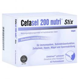 CEFASEL 200 nutri Stix Granulat 42 St Granulat