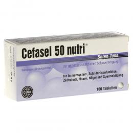 CEFASEL 50 nutri Selen-Tabs 100 St Tabletten
