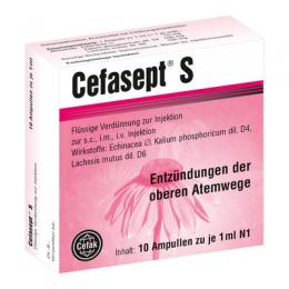CEFASEPT S Injektionslsung 10 St
