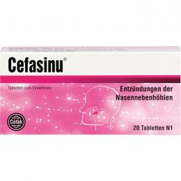 CEFASINU Tabletten 20 St.