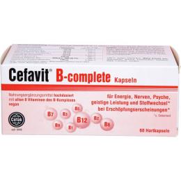 CEFAVIT B-complete Hartkapseln 60 St. (24,3 g)
