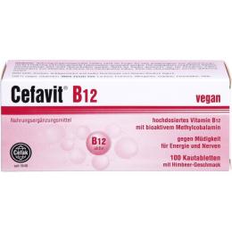 CEFAVIT B12 Kautabletten 100 St. (35,2 g)