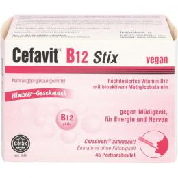 CEFAVIT B12 Stix Granulat 45 St.