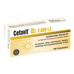 CEFAVIT D3 2.000 I.E. Filmtabletten 13.7 g