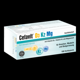 CEFAVIT D3 K2 Mg 7.000 I.E. Hartkapseln 77,2 g