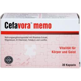 CEFAVORA memo Weichgelatinekapseln 30 St. (42 g)