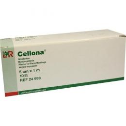 CELLONA Gipsbinden 5 cmx1 m 10 St.