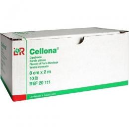 CELLONA Gipsbinden 8 cmx2 m 10 St.