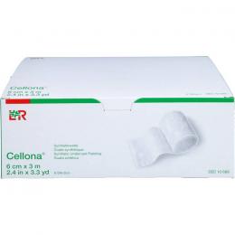 CELLONA Synthetikwatte 6 cmx3 m Rolle 6 St.