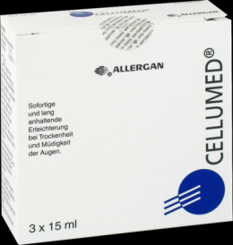 CELLUMED Augentropfen 3X15 ml