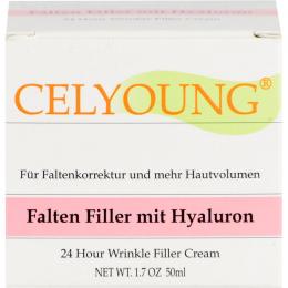 CELYOUNG Falten Filler m.Hyaluron Creme 50 ml