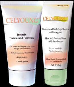 CELYOUNG Intensiv Fersen Fucr.+Balsam 2x100ml 1 St