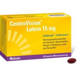CENTROVISION Lutein 15 mg Kapseln 30 St.