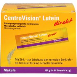 CENTROVISION Lutein direkt Granulat 84 St. (168 g)