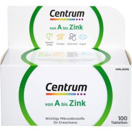 CENTRUM A-Zink Tabletten 100 St. (123 g)