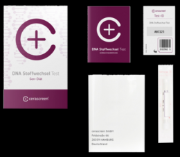 CERASCREEN DNA Stoffwechsel Test 1 St