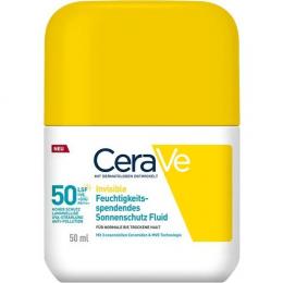 CERAVE Sonnenschutz Fluid Invisi.feuchtigk.SPF 50 50 ml
