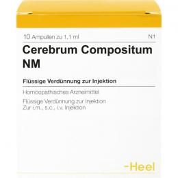 CEREBRUM COMPOSITUM NM Ampullen 10 St.