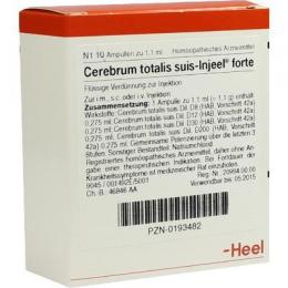 CEREBRUM TOTALIS suis Injeel forte Ampullen 10 St