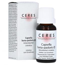 CERES Capsella bursa-pastoris Urtinktur 20 ml Tropfen zum Einnehmen