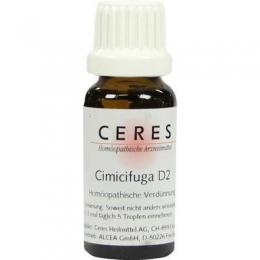 CERES Cimicifuga D 2 Dilution 20 ml