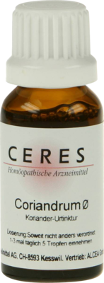 CERES Coriandrum Urtinktur 20 ml