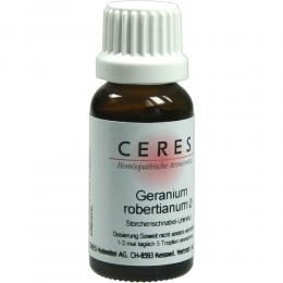 CERES Geranium robertianum Urtinktur 20 ml Tropfen