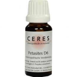 CERES Petasites D 6 Dilution 20 ml