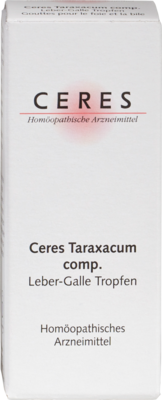 CERES Taraxacum comp.Leber-Galle Tropfen 20 ml