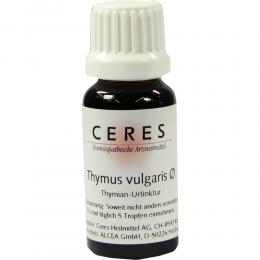 CERES Thymus vulgaris Urtinktur 20 ml Tropfen