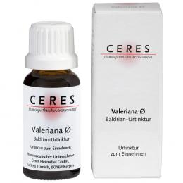 Ein aktuelles Angebot für CERES Valeriana Urtinktur 20 ml Tropfen Naturheilmittel - jetzt kaufen, Marke CERES Heilmittel GmbH.