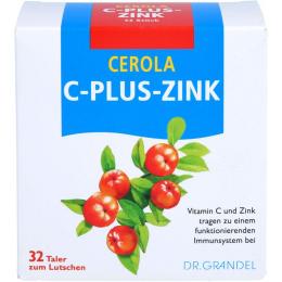 CEROLA C plus Zink Taler Grandel 32 St. (106 g)