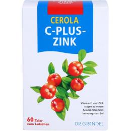 CEROLA C plus Zink Taler Grandel 60 St. (198 g)