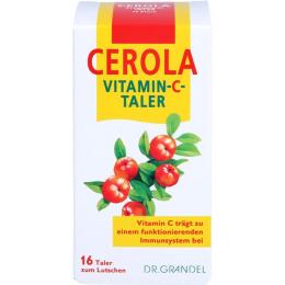CEROLA Vitamin C Taler Grandel 16 St. (53 g)