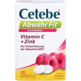CETEBE Abwehr Fit Lutschtabletten 20 St. (42,6 g)