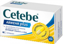 CETEBE ABWEHR plus Vitamin C+Zink Kapseln 19,5 g
