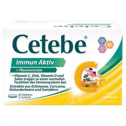 Cetebe® Immun Aktiv +Pflanzenextrakte 60 St Tabletten